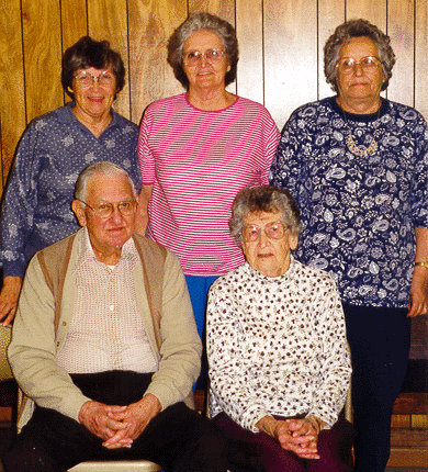 Ruby, Gordon and sisters